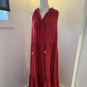 Carolina K Orange/Red Dress